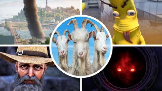 Goat Simulator  GUIDE Achievement Sacrifice for a greater purpose [upl. by Acimot]