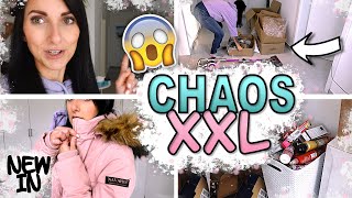 😱 CHAOS XXL  PUTZVLOG XXL  Clean With Me  TRYON HAUL  Frühlingsrolina [upl. by Sauder330]