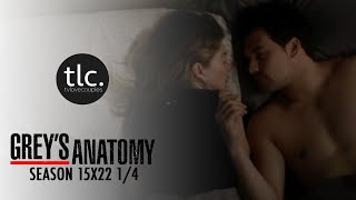 Greys Anatomy Meredith amp Andrew DeLuca MerLuca Season 15x22 14 [upl. by Wahs300]