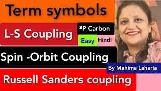 Term symbols from electronic ConfigurationLS CouplingRussell Sanders coupling chemistry CarbonP² [upl. by Averat273]