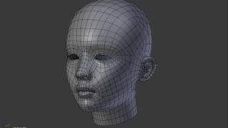 Blender modeling time lapse  Head [upl. by Ysiad478]