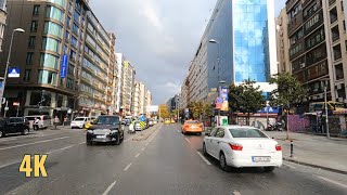 Istanbul Turkey  4K City Drive [upl. by Airbmak44]