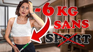 MAIGRIR  6KG SANS SPORT ⁉️ Je texplique comment on fait 🙀 [upl. by Kutzer]