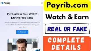 Payrib Real or Fake  Payrib App Payment Proof  Review  Withdrawal  Scam or Legit  Payribcom [upl. by Abe]