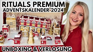 RITUALS PREMIUM ADVENTSKALENDER 2024  Unboxing amp Verlosung [upl. by Crisey]