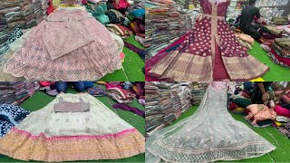 Chickpet Bangalore gowns lehangas ampready to wear sarees 1250 clearance salesingle piece courier [upl. by Nomi270]