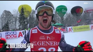 Thrilling Highlights of the Kitzbühel Downhill 🇦🇹 20012023 [upl. by Matuag]