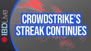 CrowdStrike Stock May Be Extended Heres Why Its Still A Winner  IBD Live [upl. by Nerwal170]