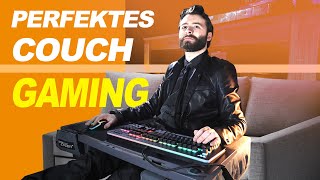 Die PERFEKTE Couch Gaming LÖSUNG  nerdytec Couchmaster CYCON² [upl. by Tengler]