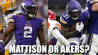 Should the Vikings Play Cam Akers Over Alexander Mattison [upl. by Abeh]