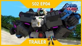 DinoCore Trailer  5 Combo Robot Ultra DSaber  Dinosaur Animation  Season 2 EP04 [upl. by Aynotel]