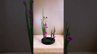 Purple Carnations Flower Arrangement flowers flowerdesign [upl. by Valerye]