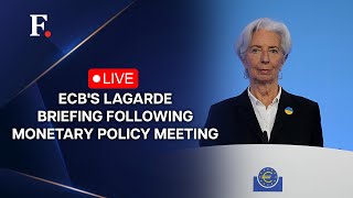 LIVE  ECBs Lagarde Briefing Following Monetary Policy Meeting [upl. by Einwahs944]