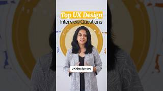 Top Interview Questions asked to UX Designers  Follow for more [upl. by Weiser]