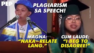 Magna Cum Laude na nagPLAGIARIZE diumano SUMAGOT sa AKUSASYON [upl. by Naeerb254]