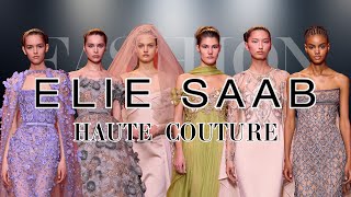 Elie Saab Spring 2024 Haute Couture [upl. by Nyltiak163]