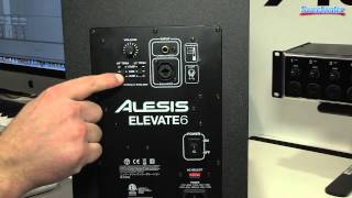 Alesis Elevate 6 Studio Monitor Overview  Sweetwater at Winter NAMM 2014 [upl. by Evaleen]