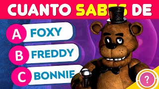 ¿Cuánto SABES de Five Nights at Freddys 👀 [upl. by Jessica656]