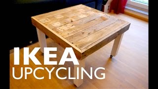 IKEA LACK DIY  Upcycling zum stylischen Couchtisch  MrHandwerk [upl. by Humfried474]