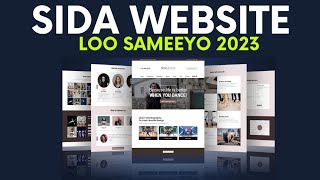 Sida loo Sameeyo Website Caalami Ah 2023 For Free How To Make Free Website 2023 Using wordpress [upl. by Leuneb25]