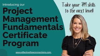 Apply Now New Project Management Fundamentals Certificate Program [upl. by Whitten]