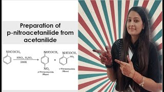 Preparation of pnitroacetanilide from Acetanilide [upl. by Isolt]