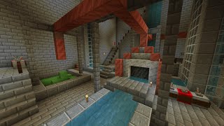 Minecraft Survival World Update 22 Water Treatment Facility [upl. by Aneeled]