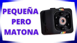 ✅TE ENSEÑO como funciona la mini cámara SQ11 Paso a paso  Unboxing [upl. by Narej]