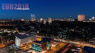 ROMA  EurMagliana From a Drone [upl. by Attesor517]