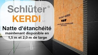 Natte détanchéité SchlüterKERDI en 15 m et 20 m de large [upl. by Casanova677]