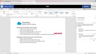 ShareSync and OfficeOnline [upl. by Fosdick129]