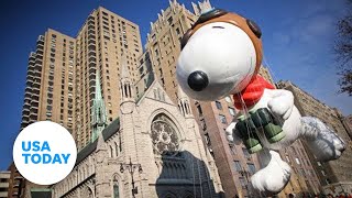 Macys Thanksgiving Day parade in New York City  USA TODAY [upl. by Chick945]