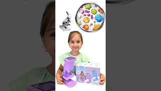 BACTERIA Digital Microscope for Kids shorts Unboxing Toys [upl. by Atlanta]