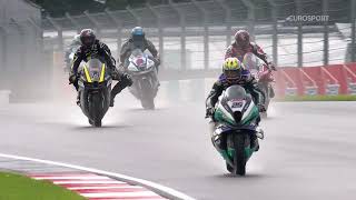 2023 Bennetts British Superbike Championship RD10 Donington Park Race 3 highlights [upl. by Adi]