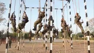 Indian Army TrainingKumaoni song [upl. by Brookner459]