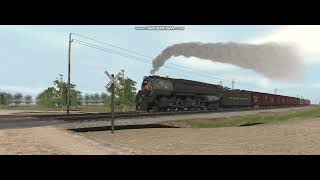 Pennsylvania 4464 Q2 Class Steam Freight Runby [upl. by Ruff897]