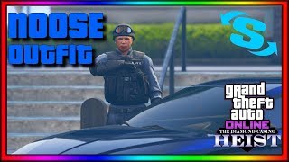 GTA 5 Online Vzácny NOOSE Outfit Ako ho získať CZSK PS4PC 150 201920 [upl. by Anglo]