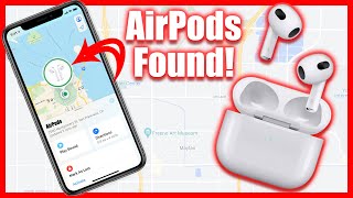 How To Find Lost AirPods 3 2 Pro Or Lost AirPods Case [upl. by Osnofedli]