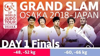 Judo GrandSlam Osaka 2018 Day 1  Final Block [upl. by Melburn917]