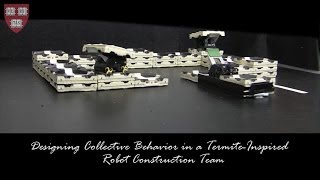 Designing Collective Behavior in a TermiteInspired Robotic Construction Team [upl. by Lal]