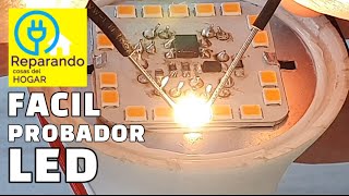 Fácil probador led [upl. by Sinnaoi]