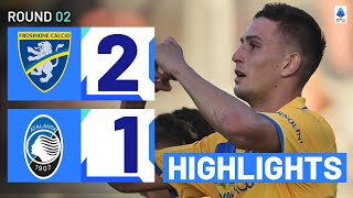 FrosinoneAtalanta 21  Newlypromoted side stun visitors Goals amp Highlights  Serie A 202324 [upl. by Calan]