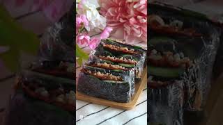 How to do a seaweed wrap ft Tempeh Bak Kwa [upl. by Manard695]