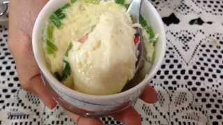 Microwaved Japanese Steam Egg Recipes ไข่ตุ๋นแบบญี่ปุ่น [upl. by Iraam]