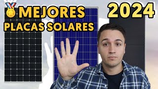 🥇 Las 5 Mejores PLACAS SOLARES del 2024 CalidadPrecio [upl. by Retswerb]