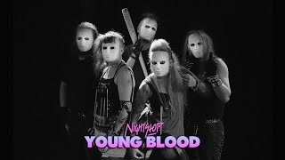 NIGHTSTOP  Young Blood  Official Video ✝ Retrowave 80s Electro [upl. by Enidan622]