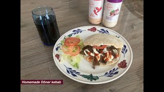 Homemade Döner kebab  Broodje Döner  Kokenvideo [upl. by Nnaul608]