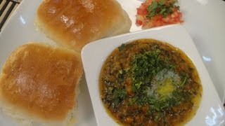 Jain Pav Bhaji  Recipes in Gujarati  Sanjeev Kapoor Khazana [upl. by Dorcea431]