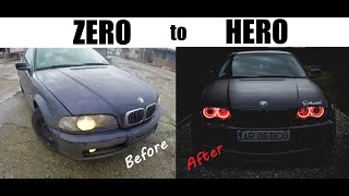 Building a BMW e46 Coupe in 10 Minutes [upl. by Zulaledairam279]