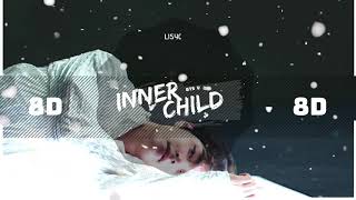 💜 8D BTS  INNER CHILD  BASS BOOSTED STADIUM EFFECT  USE HEADPHONES ONLY 🎧 방탄소년단 MOTS 7 [upl. by Ednihek]